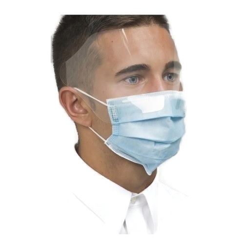 Surgical Face Mask with Eye Shield